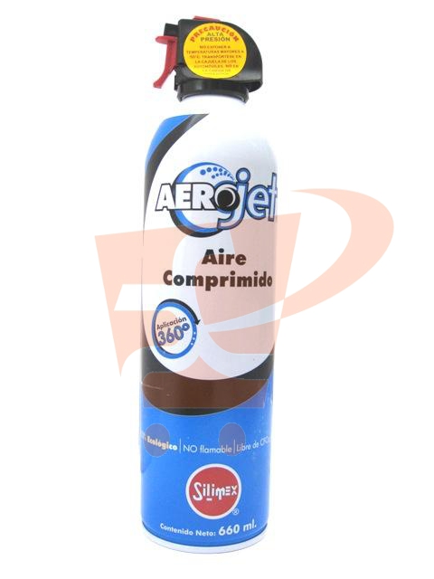 Removedor De Polvo Aire Comprimido Silimex Aerojet 360 De 660 Ml