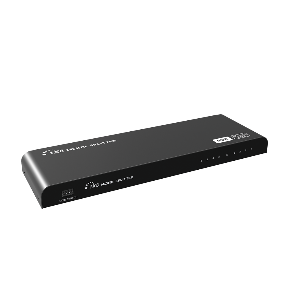 Divisor Splitter HDMI 4K De 1 Entrada A 8 Salidas Epcom Pcdigital