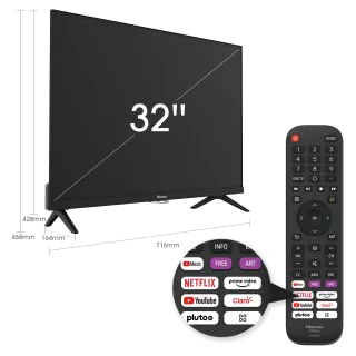TV ELECTROSTAR 32 LED SMART HD