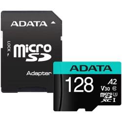 Memoria Microsd Adata 256gb Cl10 A1 Uhs-I Ausdx256guicl10a1-Ra1 Color Negro