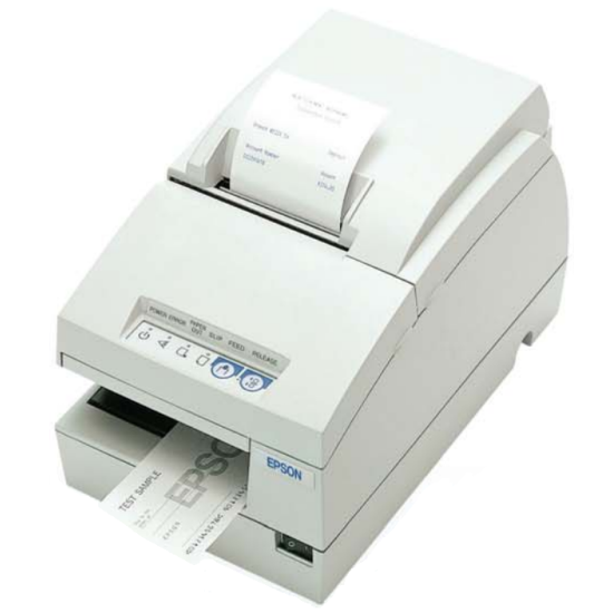Impresora de Tickets/Cheques Epson TM-U675-023, Matriz de Puntos, Alambrico, USB, Color Blanco, C31C283A8751