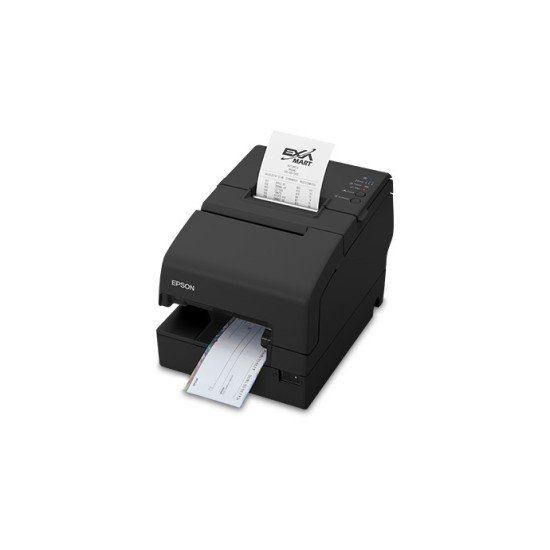 Impresora de Tickets Epson TM-H6000V-032, USB Ethernet, Paralelo, Respaldo MICR. Negro, C31CG62A9861
