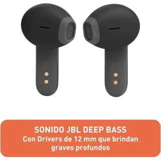 Auriculares Bluetooth True Wireless JBL Tune Flex, Negro / Transparentes