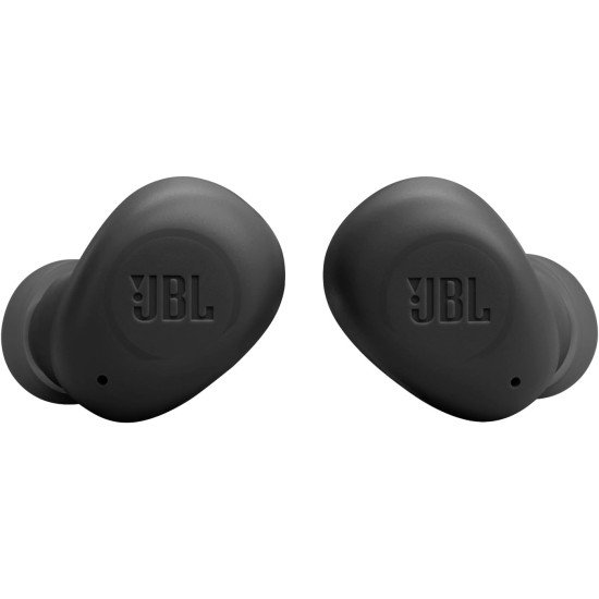 Auriculares Inalámbricos JBL Vibe Buds Con Micrófono, USB Tipo C, Color Negro, JBLVBUDSBLKAM