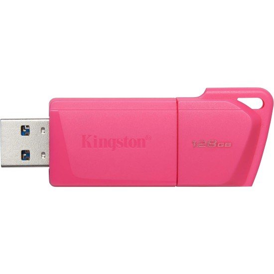 Memoria USB 128GB Kingston KC-U2L128-7LN Datatraveler Exodia M, USB 3.2, Color Rosa