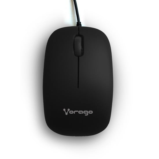 Mouse Vorago MO-206 2400DPI, Interfase USB, Negro