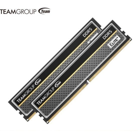 Memoria DDR5 32GB 5200MHZ Teamgroup Elite Plus TPBD532G5200HC42DC01 (2X16GB), PC5 41600 1.1 V, NON-ECC, CL42