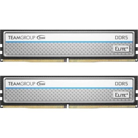 Memoria DDR4 32GB 5200MHZ TeamGroup Elite Plus TPSD532G5200HC42DC01 (2X16GB), Color Plata, NON-ECC, CL42