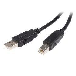 StarTech.com - Cable Resistente USB-C a Lightning de 1 m Negro - Cable de  Sincronización y Carga USB Tipo C a Lightning con Fibr