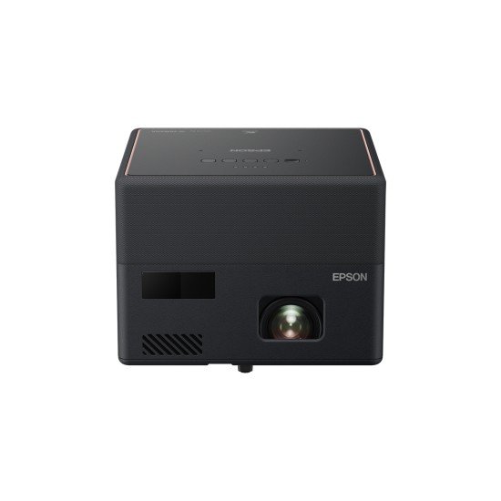Videoproyector Epson EpiqVision EF12/ Portatil/3LCD/1000 Lumenes/FHD 1920 X 1080/Inalambrico, Negro, V11HA14020