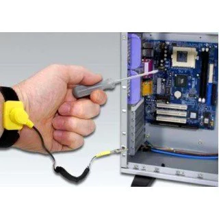 Pulsera Antiestática Con Cable Protección Ideal Para Evitar