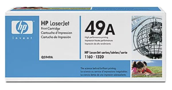 1 cartucho de tóner negro 49A | Q5949A de repuesto para impresora HP  Laserjet 1320 1320n 1320nw 1320tn 3390 MFP 3392 MFP 1160, vendido por TopInk