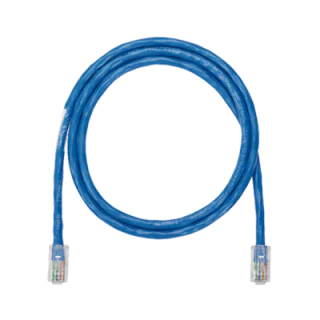 Cable de red cat. 5E, 5 metros, azul