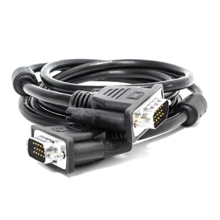Cable VGA RS PRO de color Negro con. B: VGA hembra, long. 10m