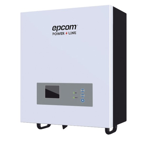 Inversor/ Cargador Epcom EPI-2500-48 para Sistemas Tipo Isla 48VCD/120VCA de 2500W Onda Sinusoidal Pura con Controlador MPPT