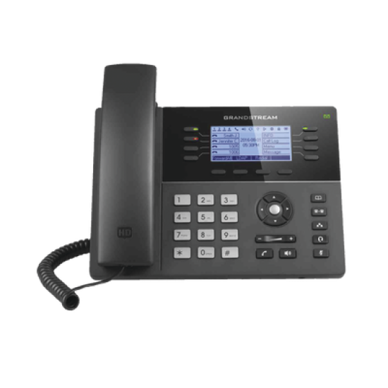 Teléfono IP Grandstream GXP-1782, 8 líneas, 5 vías, POE