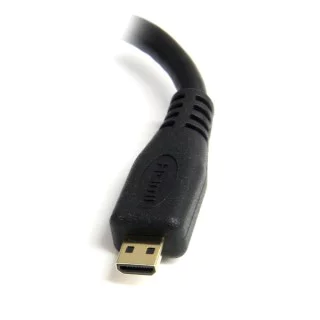 50cm HDMI Hembra + HDMI Macho a USB 2.0 Cable Adaptador de Conector Macho