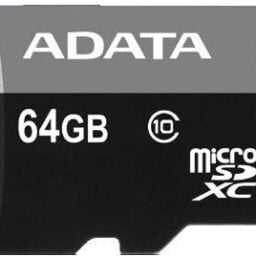 Memoria MicroSDHC 64GB Adata AUSDX64GUICL10-RA1 clase 10