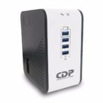 Regulador CDP 1000VA/400W 8 contactos c/USB R2CU-AVR1008