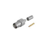 Conector BNC hembra de anillo plegable p/RG58/U, RG-142/U