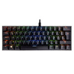 Teclado Mecanico Gamer VSG Mintaka Kailh Azul VG-KM981-BLK-BLU RGB/ Alambrico/ TKL/ USB/ Español/ Negro