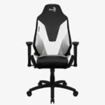 Silla Gamer Aerocool Admiral, Max. 150KG, Reclinable, Negro/ Gris/ Blanco, 4710562758252