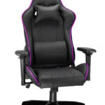 Silla Gamer Primus Thronos 200S PCH-202 Hasta 140KG, Color Negro/ Purpura