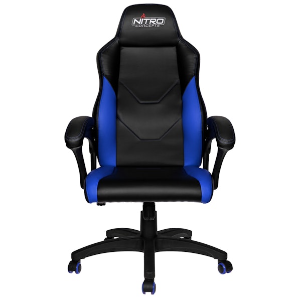 NITRO CONCEPTS C100 GAMING CHAIR - BLACK / BLUE NC-C100-BB - Código: NC-C100-BB | Compra en Guadalajara