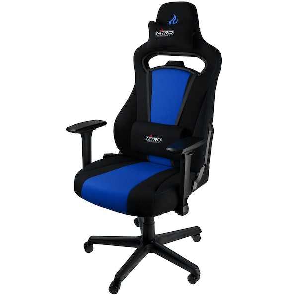 NITRO CONCEPTS E250 GAMING CHAIR - GALACTIC BLUE NC-E250-BB - Nitro Concepts