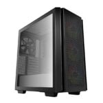 Gabinete DEEPCOOL CG560 Con Ventana / Micro-ATX / Media Torre / USB 3.0 / Cristal Templado / Sin Fuente / Negro