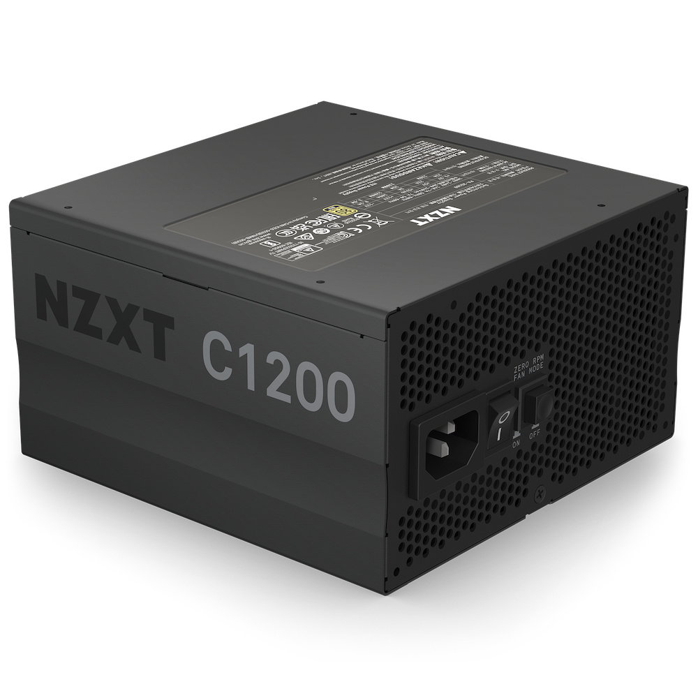 PSU NZXT 1200W C1200 80 PLUS GOLD ATX 30 PA2G1BBUS - PA-2G1BB-US