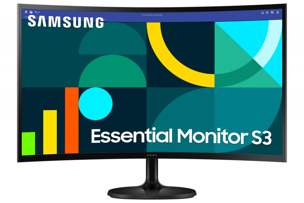 Monitor Samsung LED 27 Curvo Panel VA FHD Resolución 1920x1080 LS27D360GALXZX - Código: LS27D360GALXZX | Compra en Guadalajara